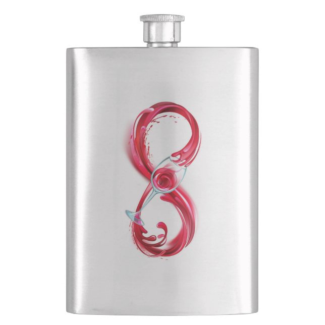 Cantil Infinito com Vinho Tinto (Frente)
