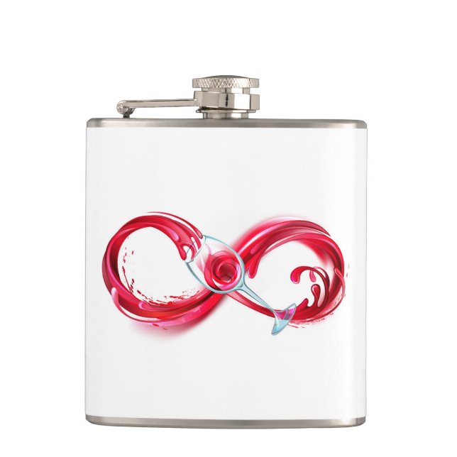 Cantil Infinito com Vinho Tinto (Frente)