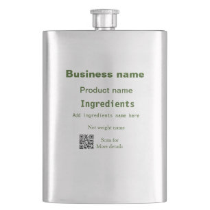 Cantil Ingredientes adicionam nome do produto ponderador 