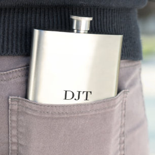 Cantil Iniciais DJT – Isqueiro Premium Monograma