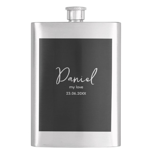 Cantil Iniciais pessoais personalizáveis, presente para o (Frente)