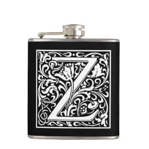 Cantil Inicial decorativa "Z" da letra