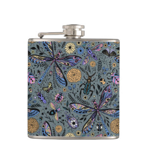 Cantil Insetos de porta em cinzas de slater