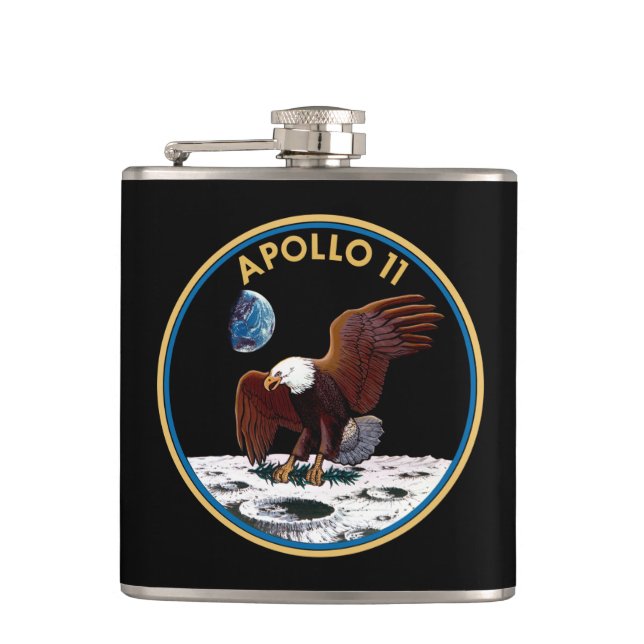 Cantil Insígnia do Patch Lunar do Pouso da Apollo 11 da N (Frente)