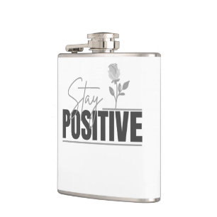 Cantil Inspirador Mantenha-se Positivo