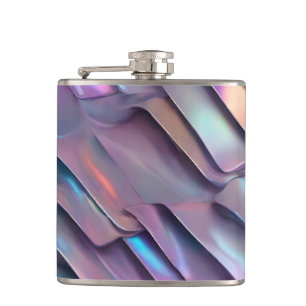 Cantil Iridescente futurista/abstrato holográfico