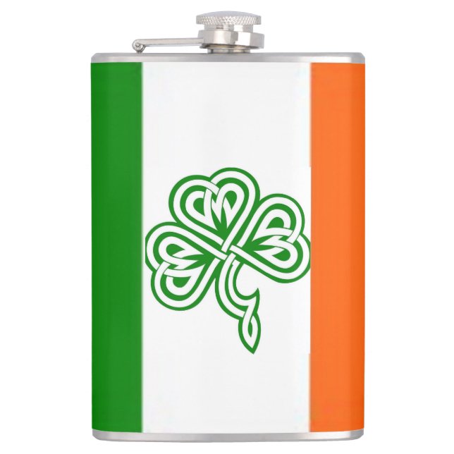 Cantil Irish Flask Irlanda (Frente)