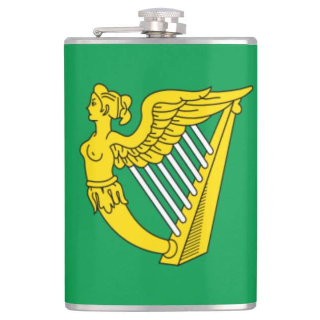Cantil Irish Harp Confederacy Flag (Frente)