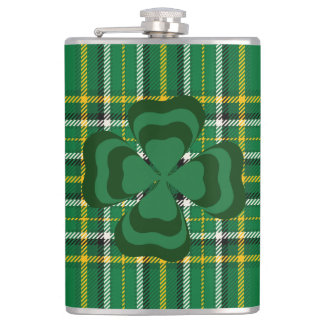Cantil Irish National Tartan, Shamrock, adicione um nome