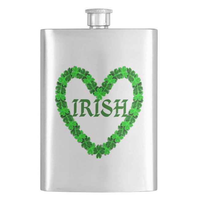 Cantil Irish Shamrock Heart (Frente)