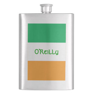 Cantil Irlanda Irlanda Rua Flag Family Name Paddys Irland