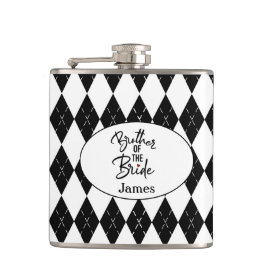 Cantil Irmão Personalizado do Bride Flask