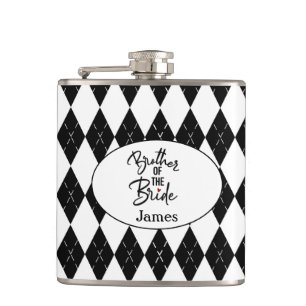 Cantil Irmão Personalizado do Bride Flask