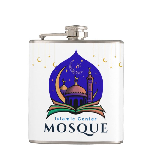 Cantil Islamic Center Mosque – Elegant Flask Design (Frente)
