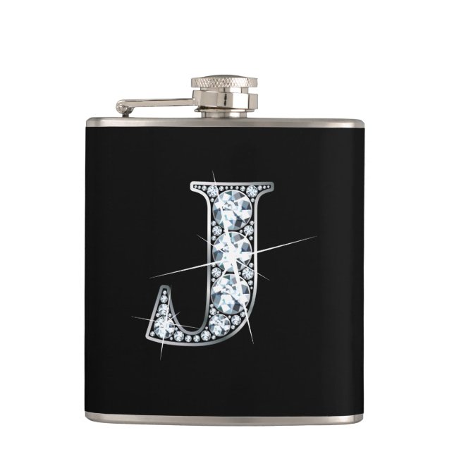 Cantil J "Diamond Bling" Flask (Frente)