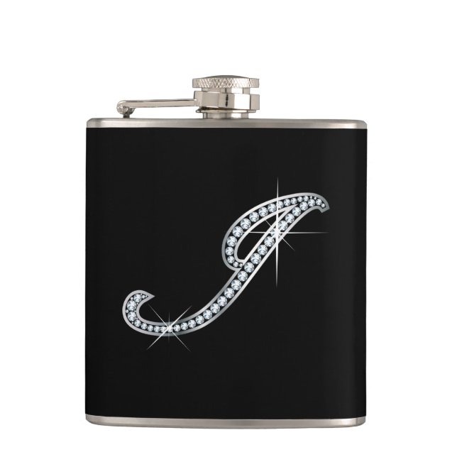 Cantil J Script "Diamond Bling" (Frente)