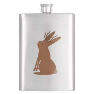 Cantil Jackalope de Halloween: Travessuras ou Guloseimas