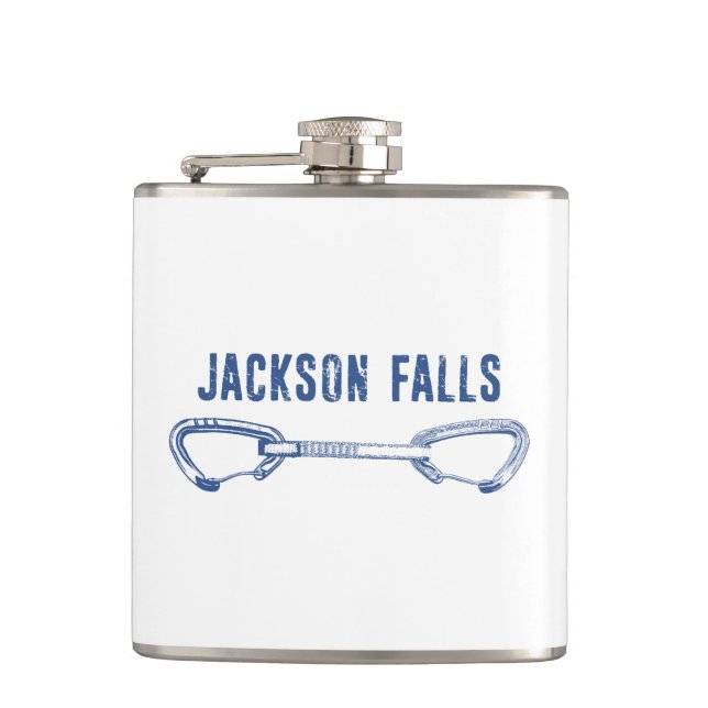 Cantil Jackson Falls Illinois Escalada Quickdraw (Frente)
