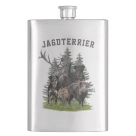 Cantil Jagdterrier Sticker Butker Chaveiro Café Mug Fla