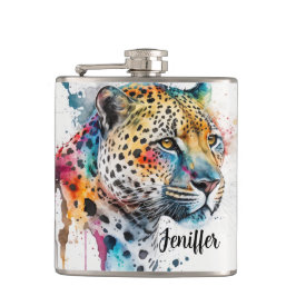 Cantil Jaguar Watercolor