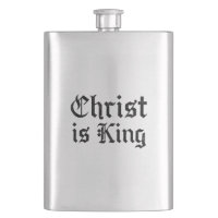 Jesus Cristo é Rei Arte Grunge Gothic Blackletter