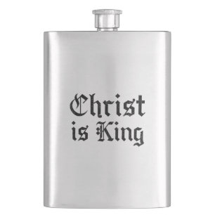 Cantil Jesus Cristo é Rei Arte Grunge Gothic Blackletter