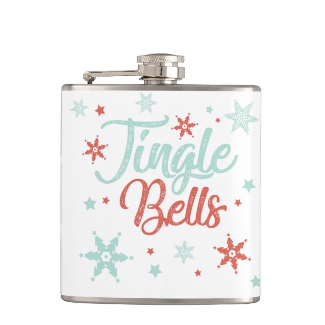 Cantil Jingle Bells Pastel Red Green - Presente de Bebend (Frente)