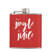 Jingle Juice Funny Christmas Flask