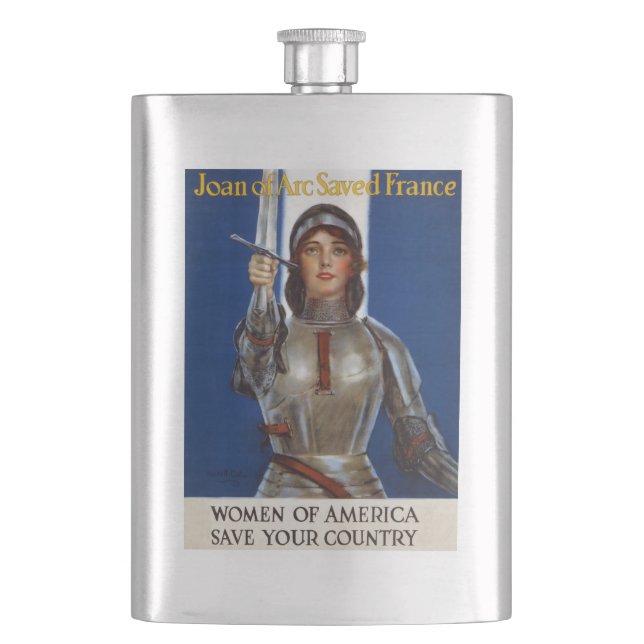 Cantil Joana d'Arc: A Mama de Orleans, Cavaleiro Heroína (Frente)