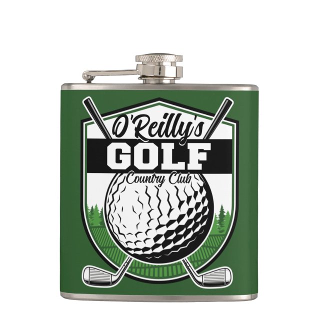 Cantil Jogador de Golfe Personalizado Pro Golfe Country C (Frente)