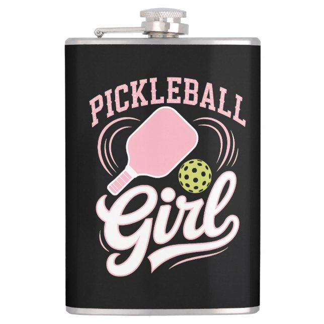 Cantil Jogadora de Pickleball Menina (Frente)