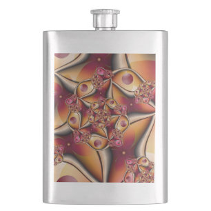 Cantil Joy Abstrato Red Orange Fantasy Fractal
