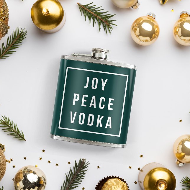 Cantil Joy Peace Vodka | Feriado de Natal para Adultos En (Criador carregado)
