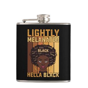 Cantil Juneteenth Levemente Melanizado Hella Preto Melani