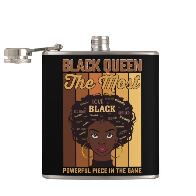 Cantil Juneteenth Melanina Menina Negra A Mais Poderosa (Aberto)