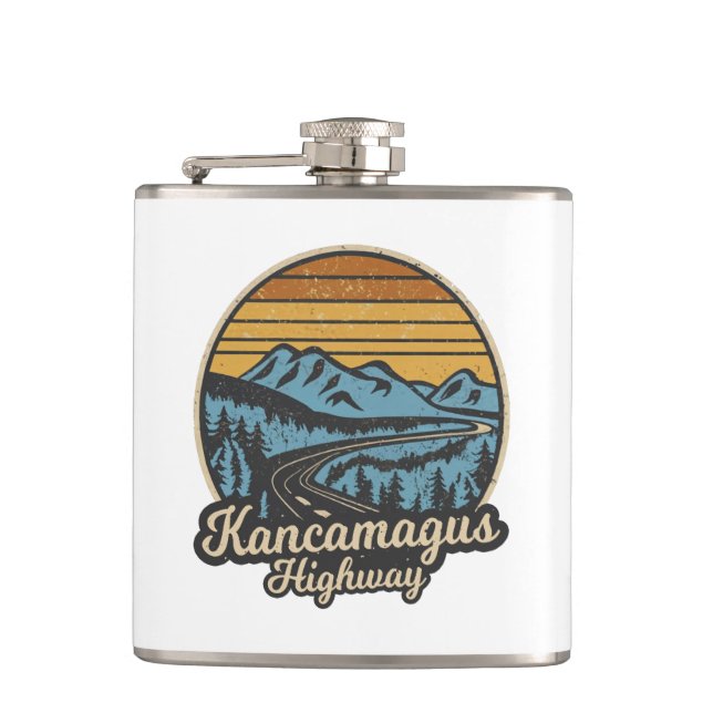 Cantil Kancamagus Highway New Hampshire Retro (Frente)