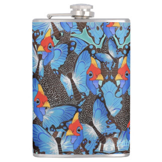 Cantil Kanga Blue Hip Flask