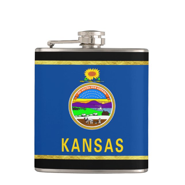 Cantil Kansas flag (Frente)