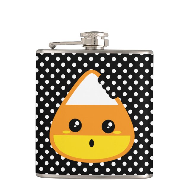Cantil Kawaii Candy Corn Flask (Frente)