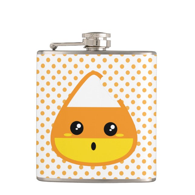 Cantil Kawaii Candy Corn Flask (Frente)