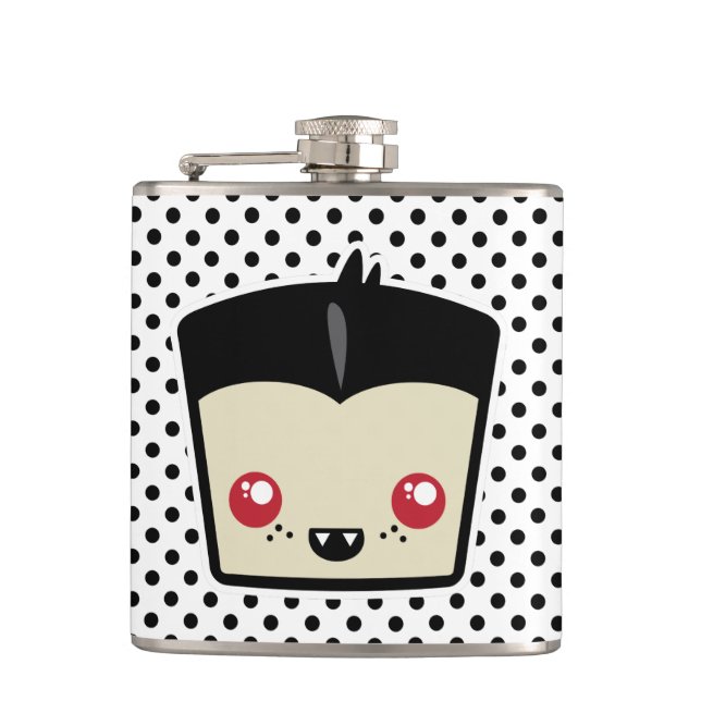 Cantil Kawaii Dracula Flask (Frente)