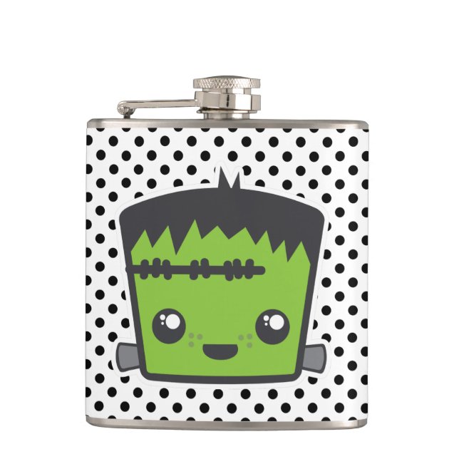 Cantil Kawaii Frankenstein Flask (Frente)