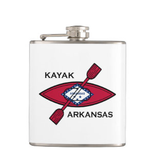 Cantil Kayak Arkansas Flag