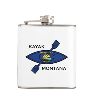 Cantil Kayak Montana Flag