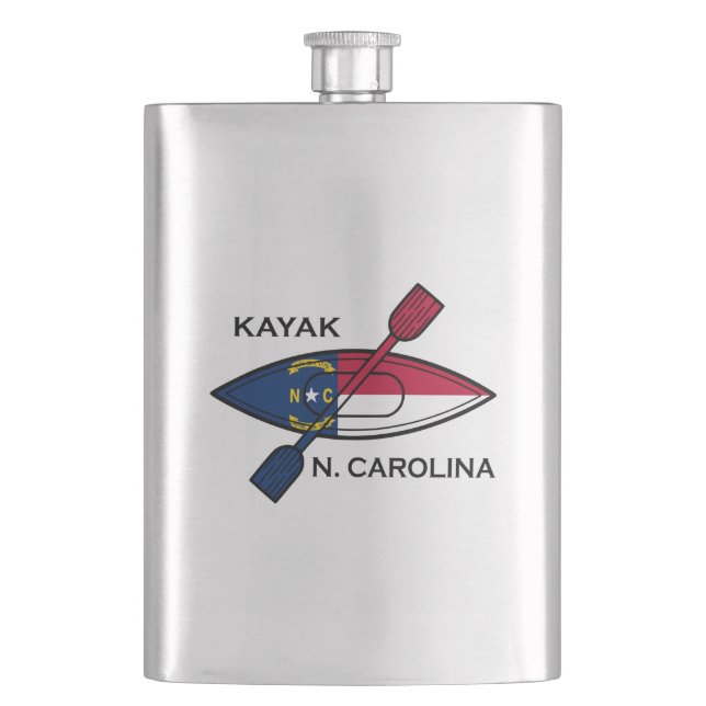 Cantil Kayak North Carolina Flag (Frente)