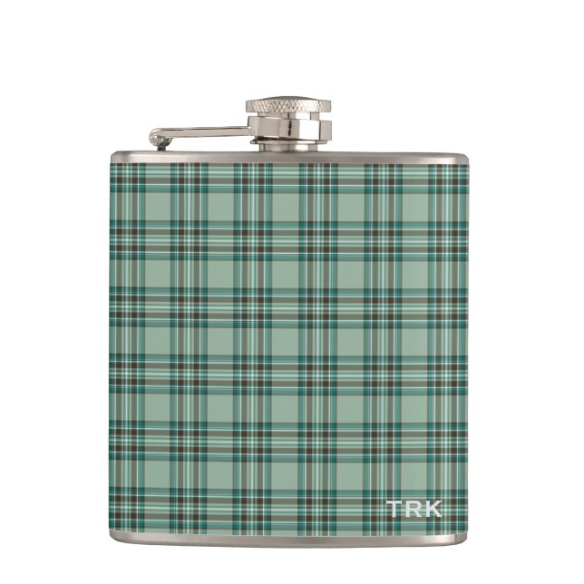 Cantil Kelly Tartan Monograma Xadrez Verde (Frente)