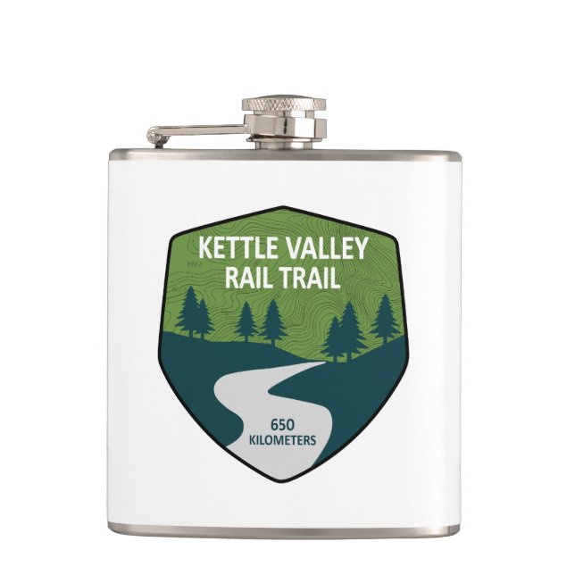 Cantil Kettle Valley Rail Trail British Columbia (Frente)