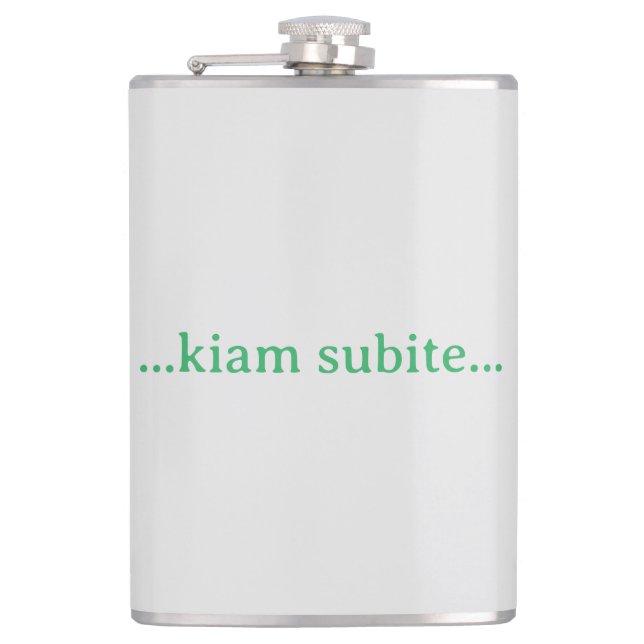 Cantil ...kiam subite... (Frente)