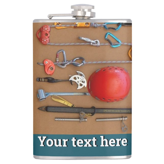 Cantil Kit de alpinismo, capacete, cordas, armários (Frente)