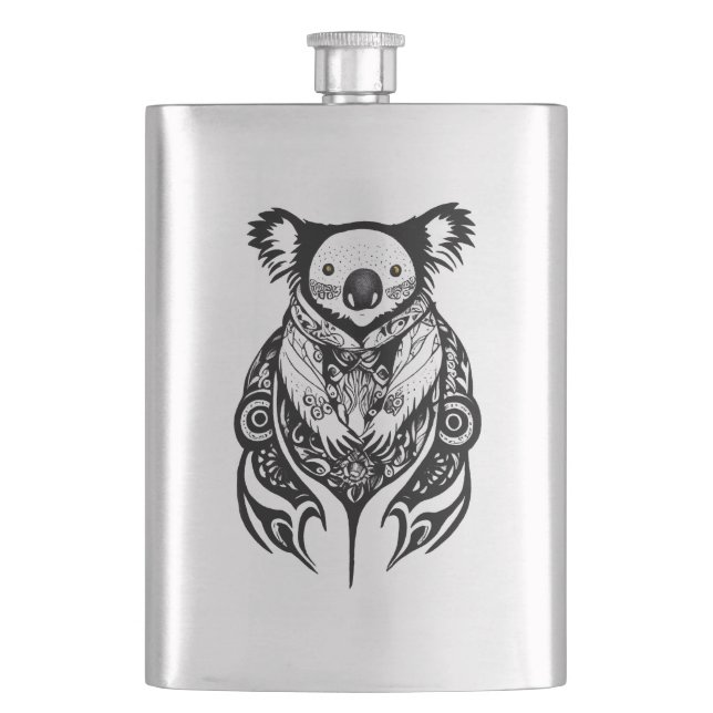 Cantil Koala Bear Wild Animal Nature Ilustração Arte (Frente)